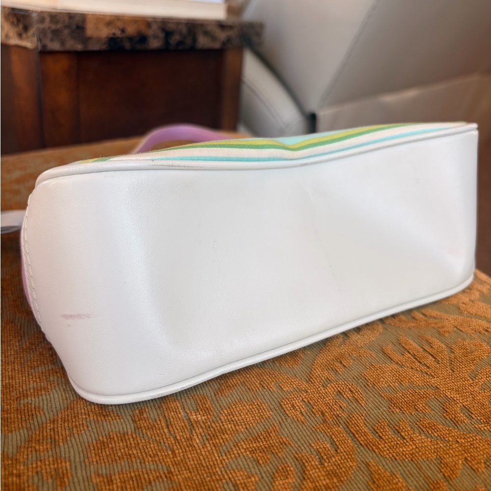 Vintage Y2K Coach F10802 Colorful Stripe Rare Small Purse | Excellent Condition - Picture 9 of 9